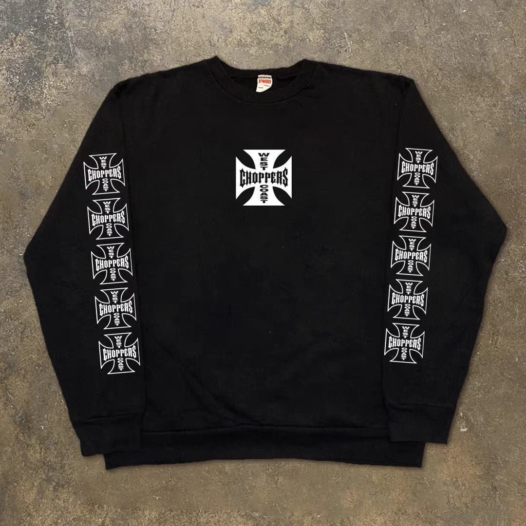 West Coast Choppers Longsleeve t-shirt black