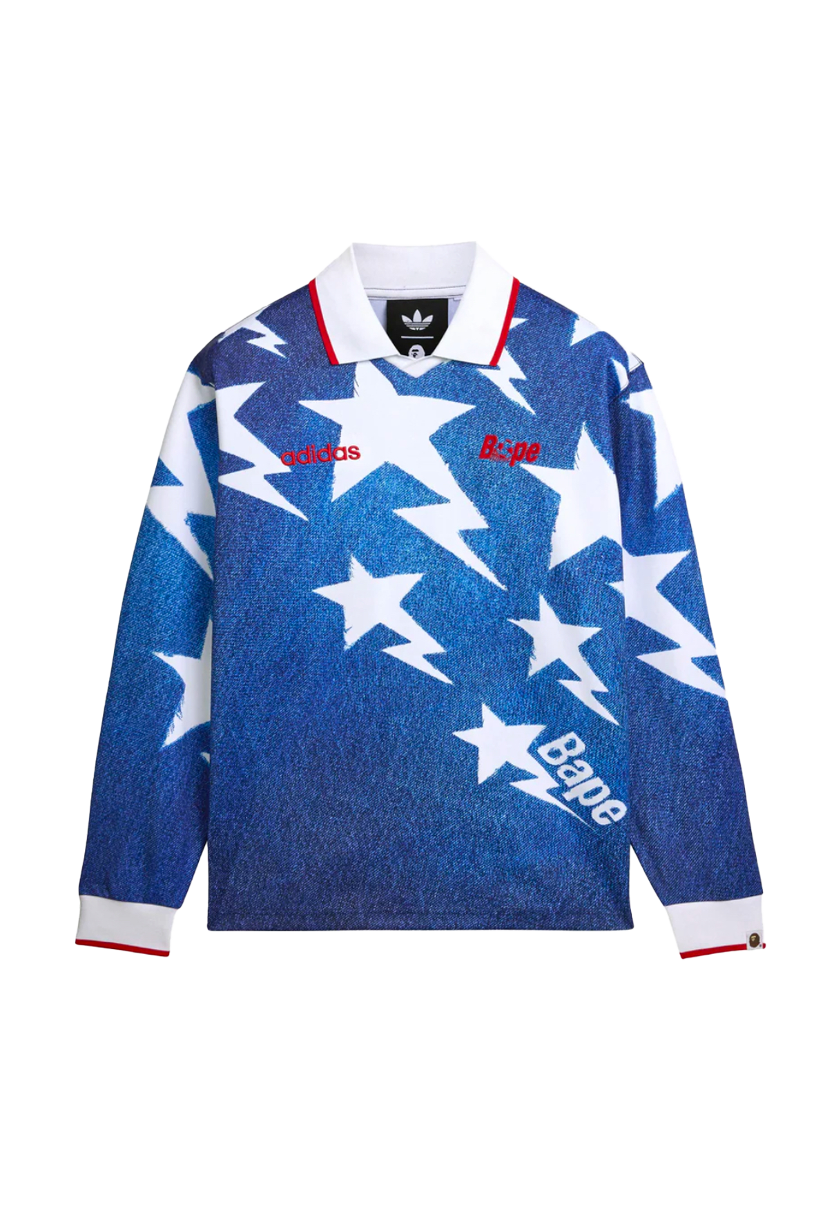 BAPE X ADIDAS World Cup Collab Longsleeve Jersey