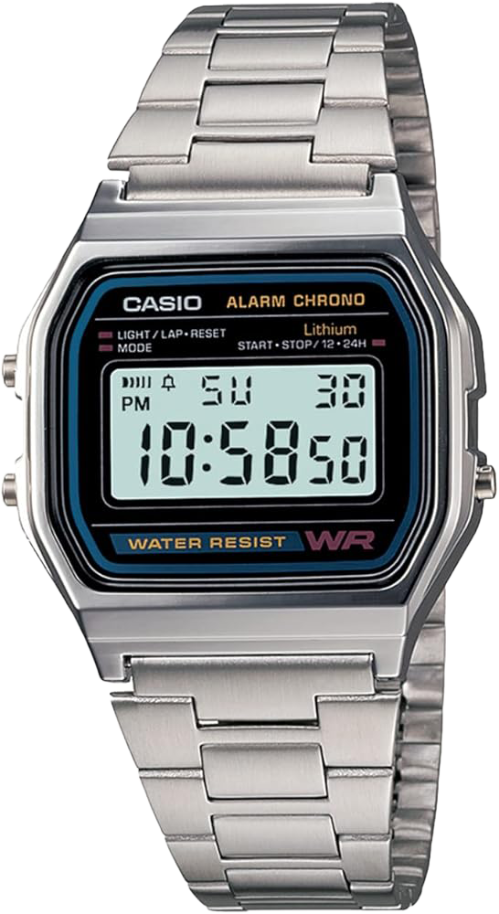 Casio Silver Classic Watch