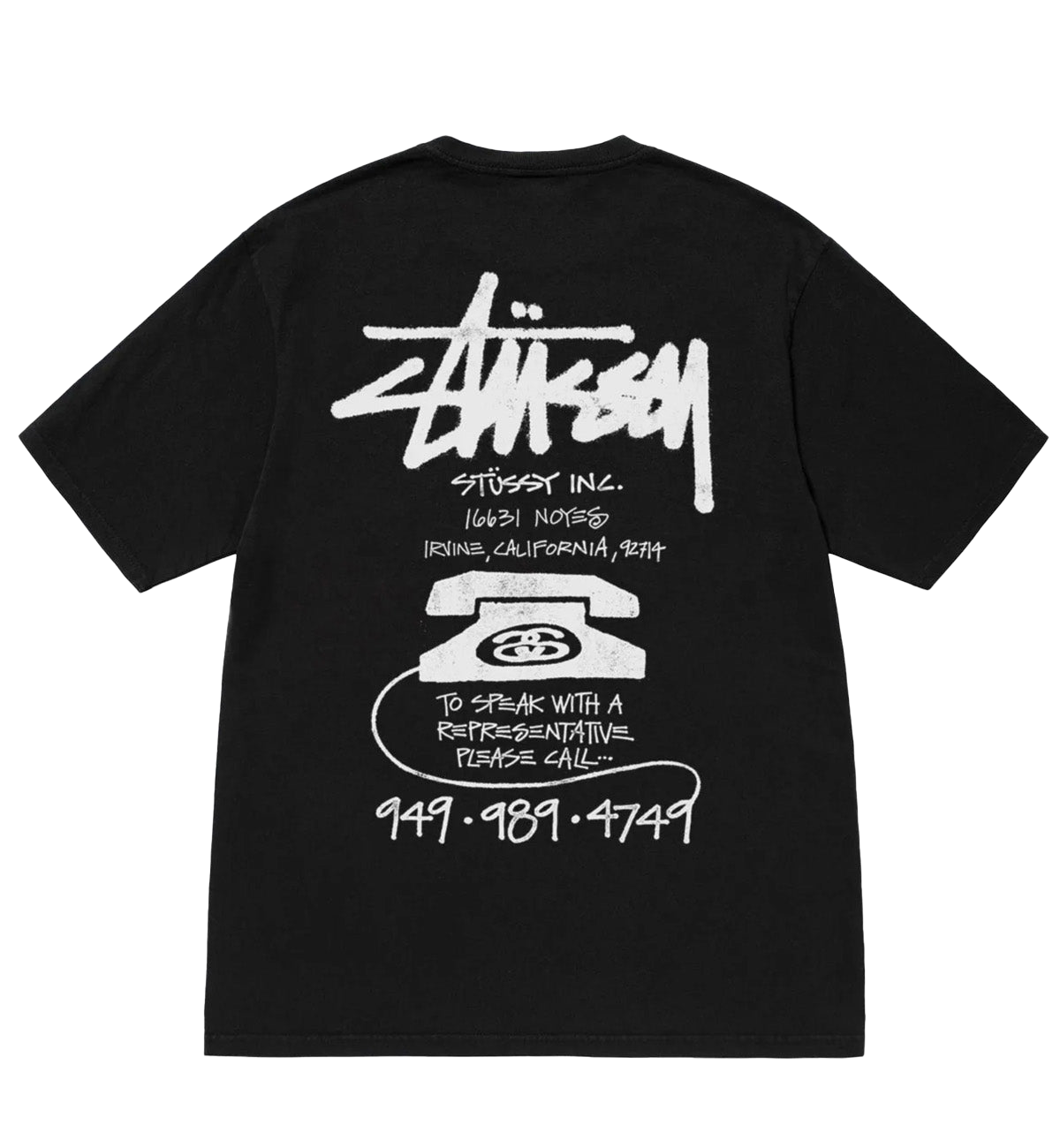 Stussy Black T-shirt