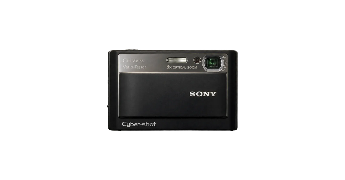 Sony Cybershot T20 2007 Retro Slide Camera -black