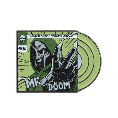 MF Doom Hat Pin