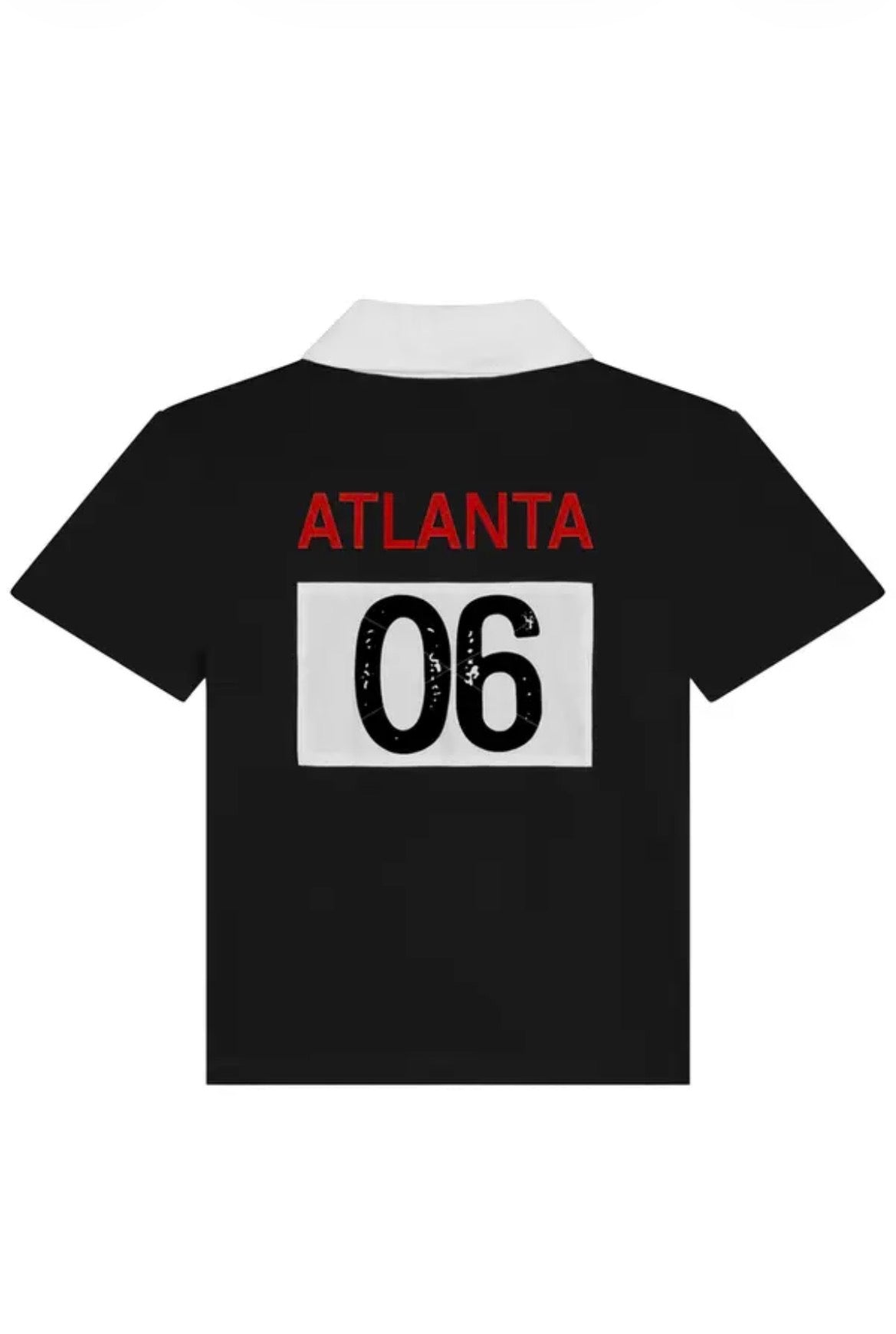 Mowalola X ATL Black Polo
