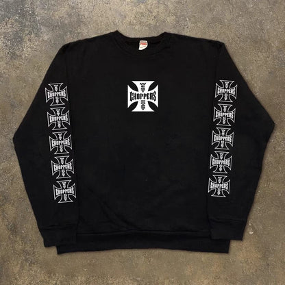 West Coast Choppers Longsleeve t-shirt black