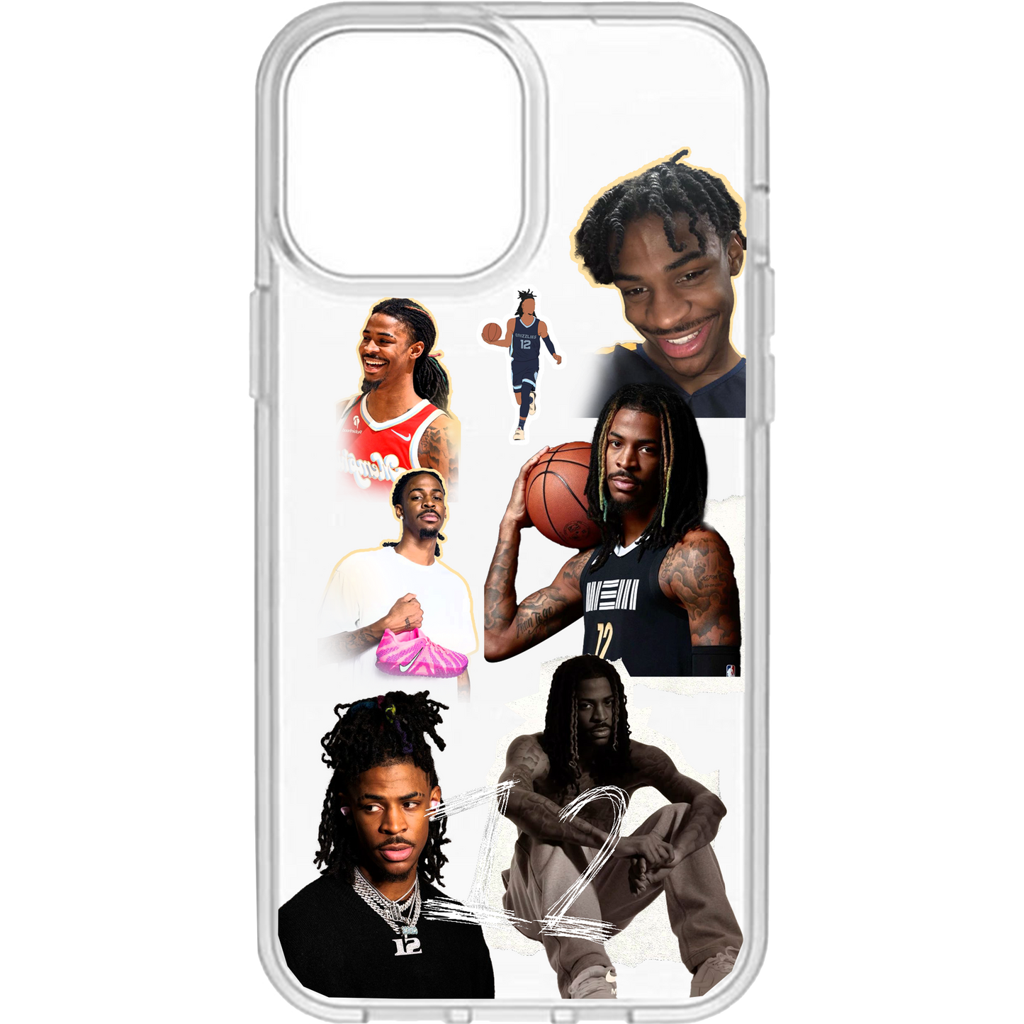 Ja Morant Transparent Phone Case
