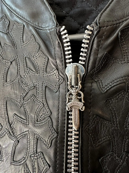 Chrome Hearts Leather Vest