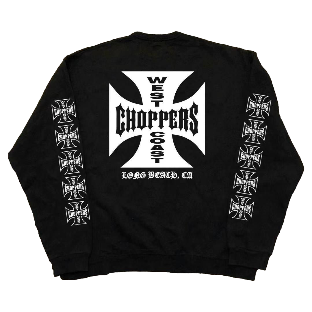 West Coast Choppers Longsleeve t-shirt black