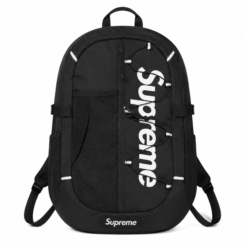 Supreme Black Reflective Backpack