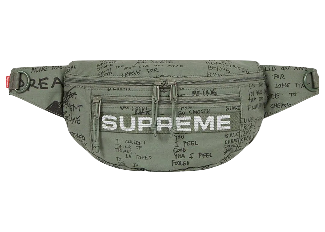 Supreme Field Waist Bag Olive Gonz