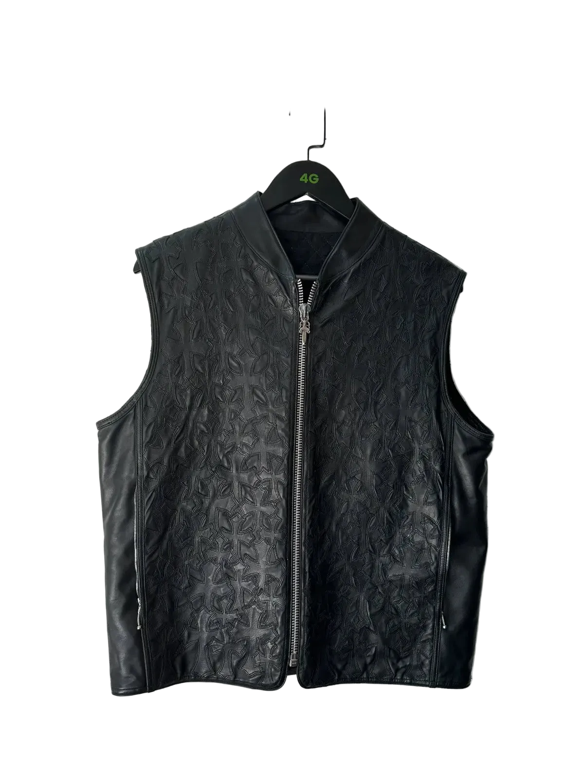 Chrome Hearts Leather Vest