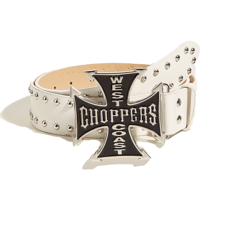 West Coast Choppers White Belt