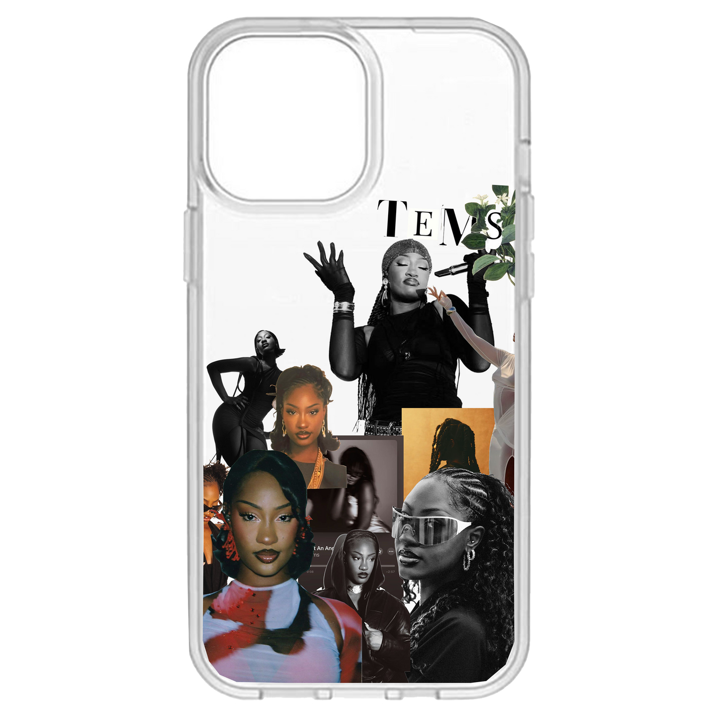 Tems Transparent Phone Case