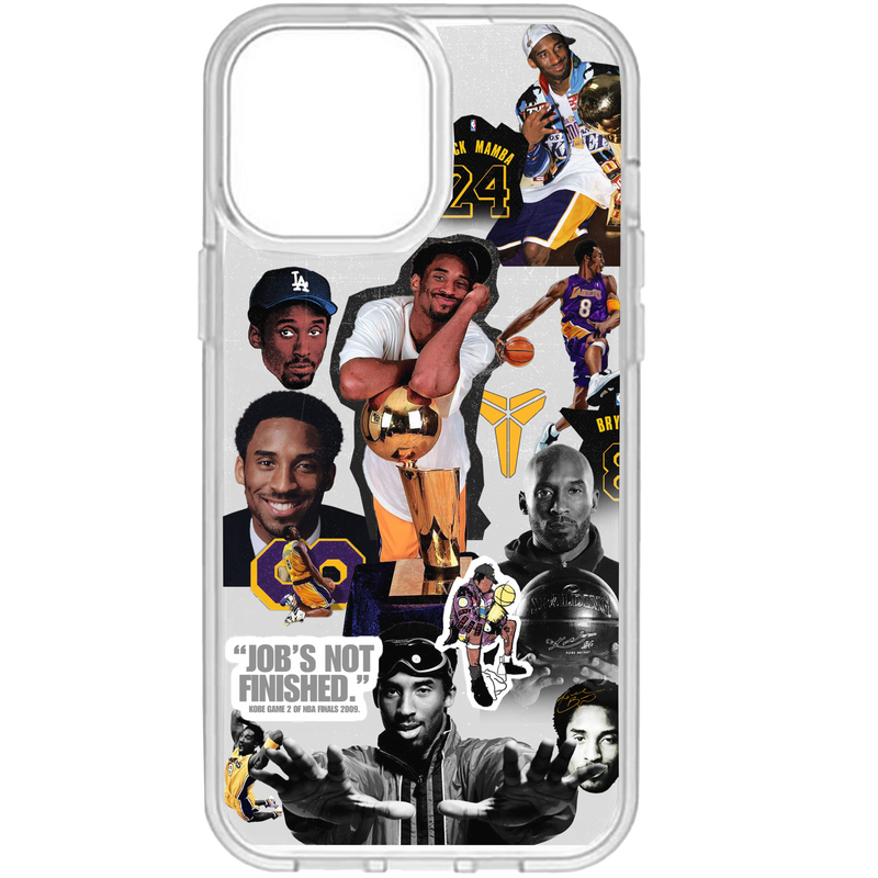 Kobe Bryant Transparent Phone Case