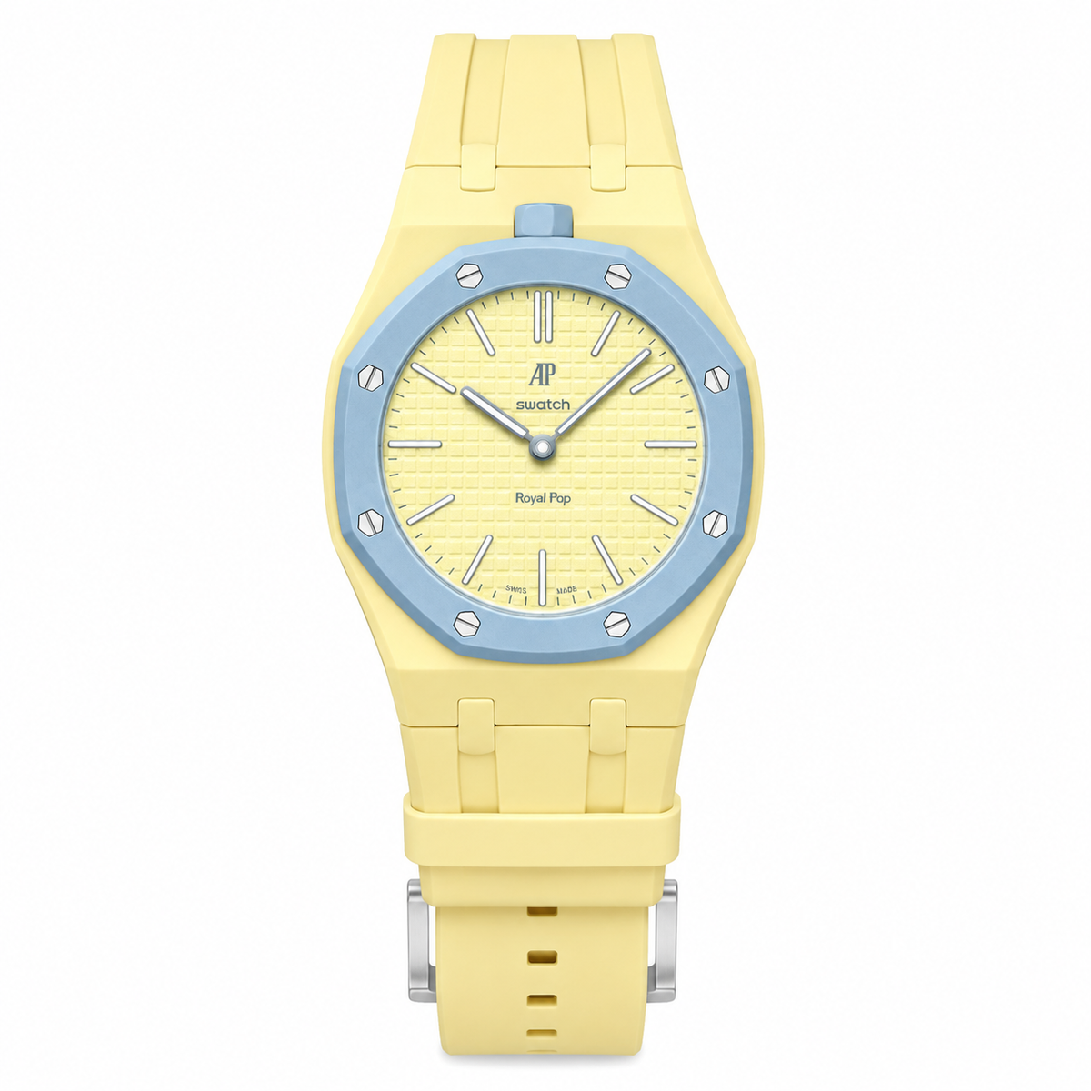 AP x SWATCH Lime Yellow Watch