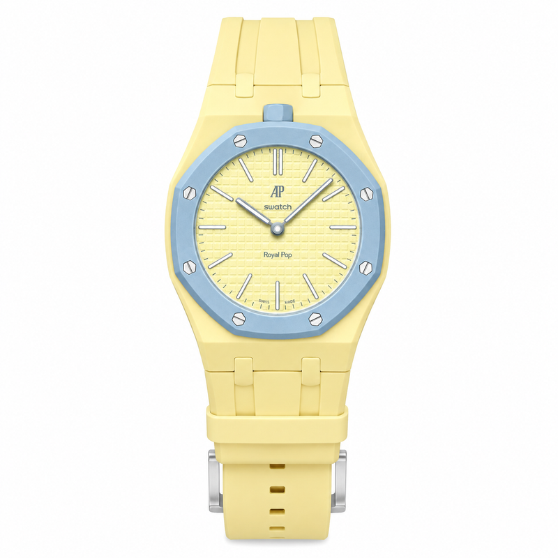 AP x SWATCH Lime Yellow Watch