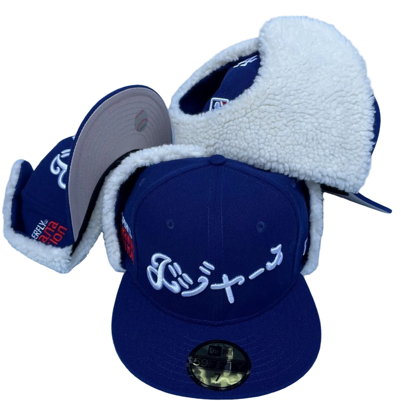 LA Dodgers Arabic Dogear Fitted Hat