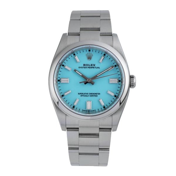 Rolex Oyster Perpetual Tiffany Blue