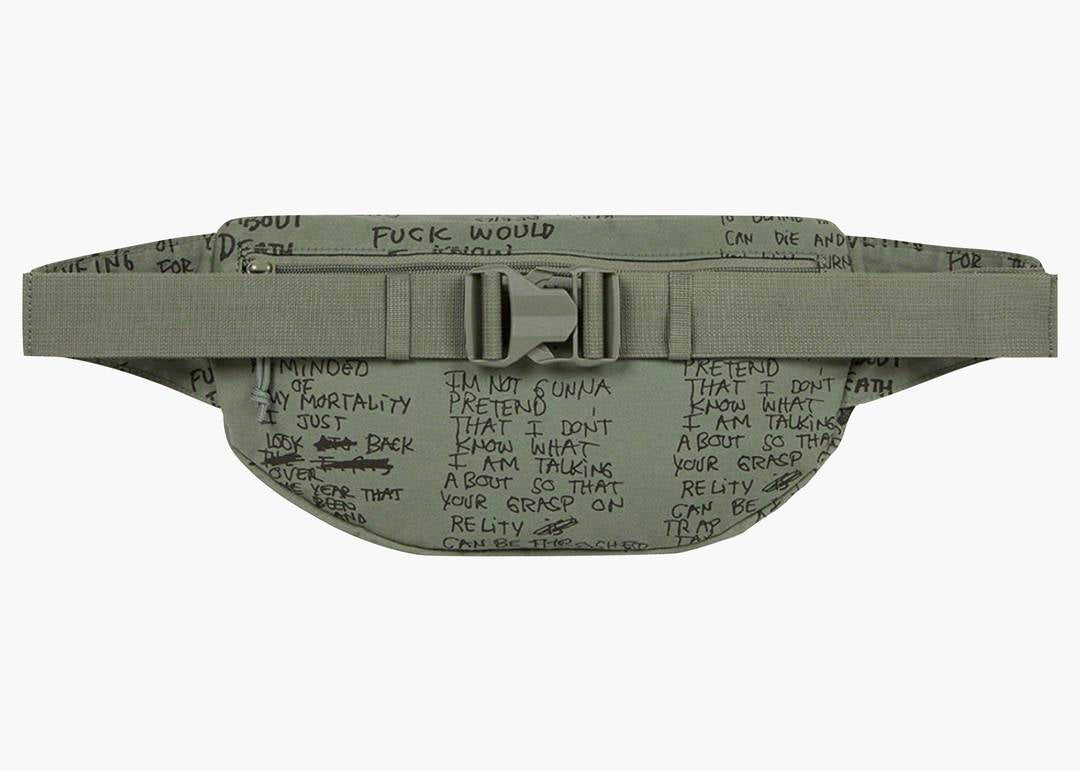 Supreme Field Waist Bag Olive Gonz