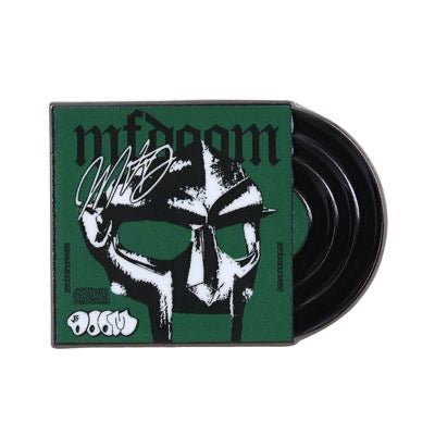 MF doom hat pin